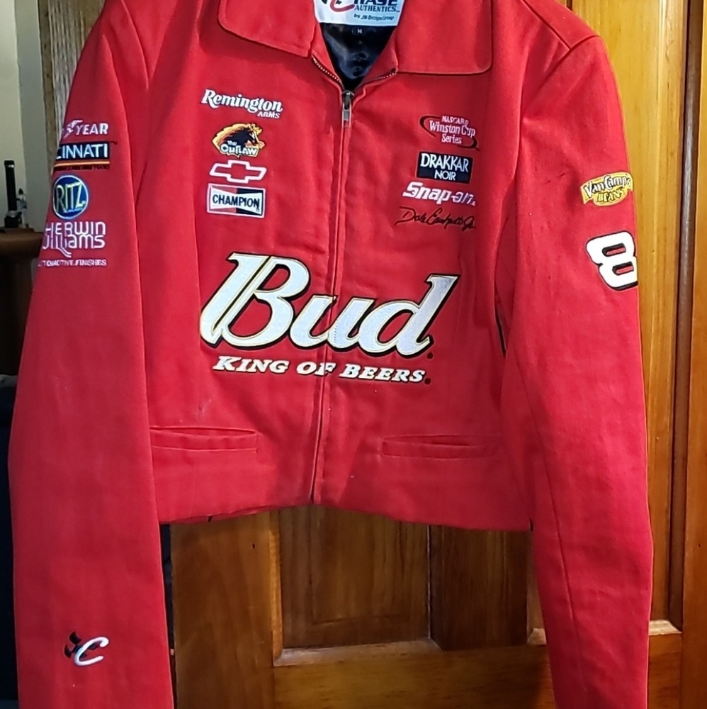 Nascar racing logo jackets